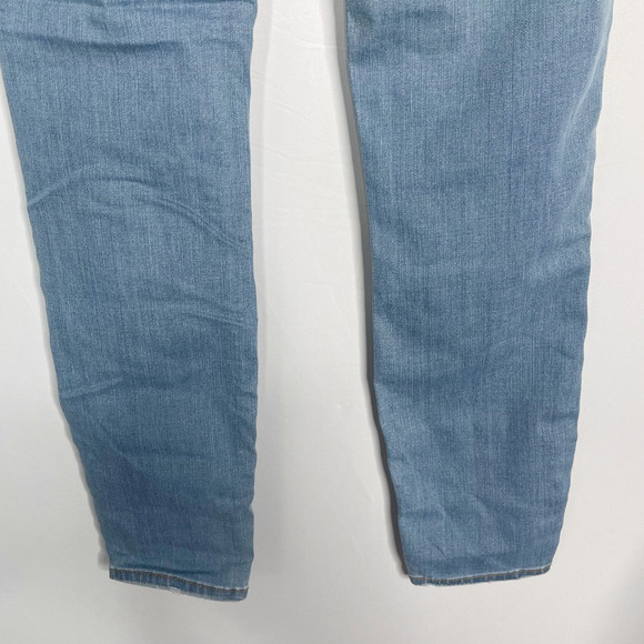 New Cello Size 9 Medium Wash Ripped High Rise Skinny Jeans Distressed Cotton - Picture 8 of 11